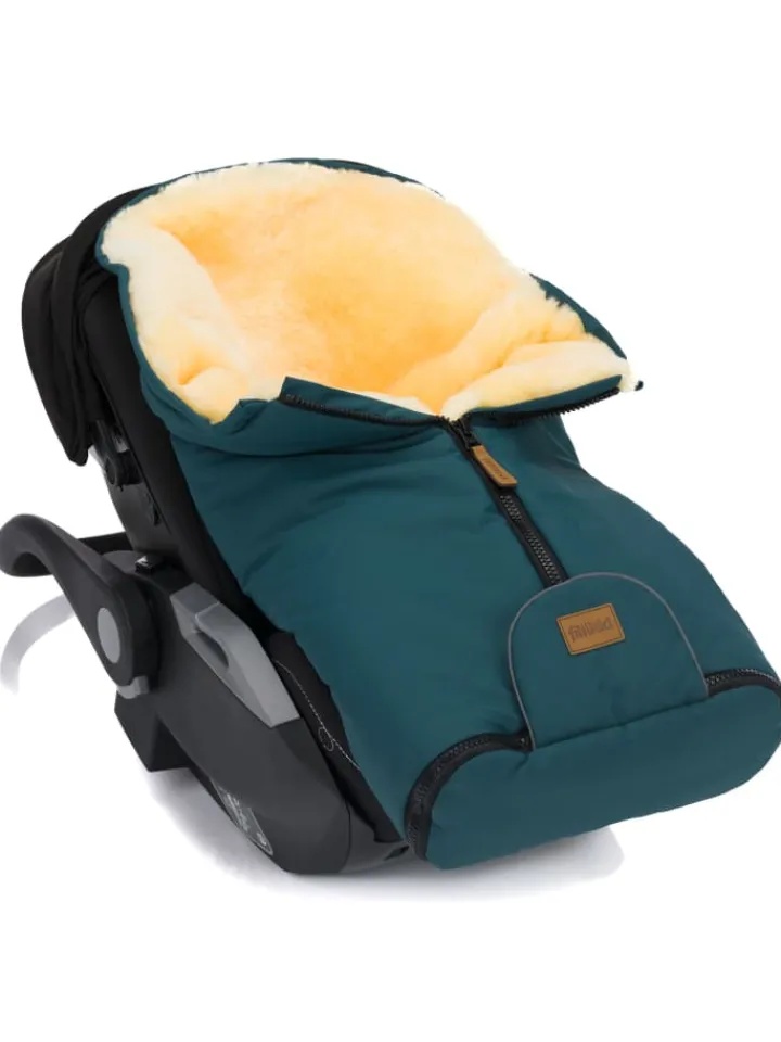 Kinderhaus Blaubär Lammfelle & Co<Fillikid Winterfußsack Pamir TOP in Petrol