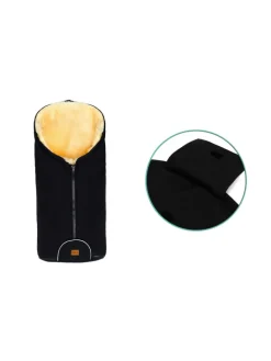 Kinderhaus Blaubär Lammfelle & Co<Fillikid Winterfußsack Pamir TOP in Schwarz