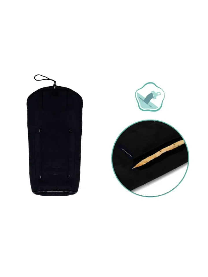 Kinderhaus Blaubär Lammfelle & Co<Fillikid Winterfußsack Pamir TOP in Schwarz