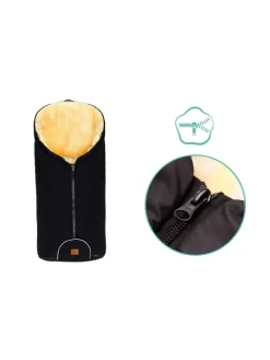 Kinderhaus Blaubär Lammfelle & Co<Fillikid Winterfußsack Pamir TOP in Schwarz