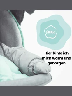 Kinderhaus Blaubär Lammfelle & Co<Fillikid Winterfußsack Pamir TOP in Schwarz
