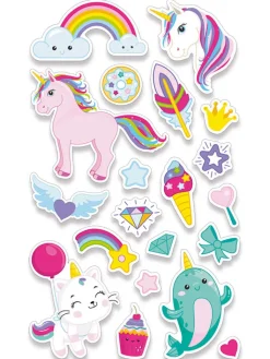 URSUS Kreativbedarf & Do-It-Yourself<Filz-Sticker "Unicorns"