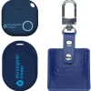 musegear Smarthome & Wetterstationen<Finder 2 dunkelblau, Finder Mini dunkelblau, Finder 2 in Ledertasche Navy Blue