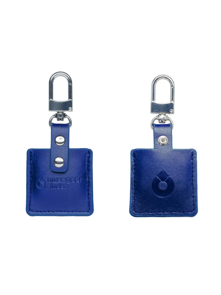 musegear Smarthome & Wetterstationen<Finder 2 dunkelblau, Finder Mini dunkelblau, Finder 2 in Ledertasche Navy Blue