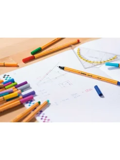 STABILO Büro- & Schulbedarf<Fineliner " point 88 Zebrui - 20 Stück