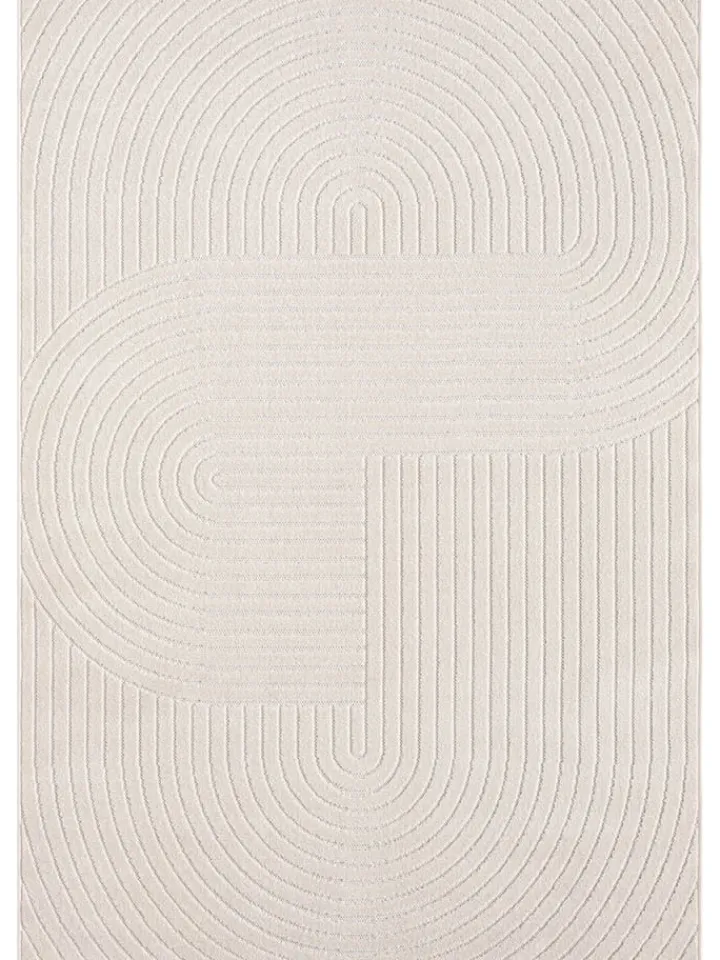 the carpet Outdoorteppiche|Teppiche & Fußmatten<Flachgewebe Outdoor Teppich Santo Plus in Creme