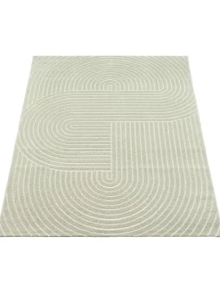 the carpet Outdoorteppiche<Flachgewebe Outdoor Teppich Santo Plus in Grün