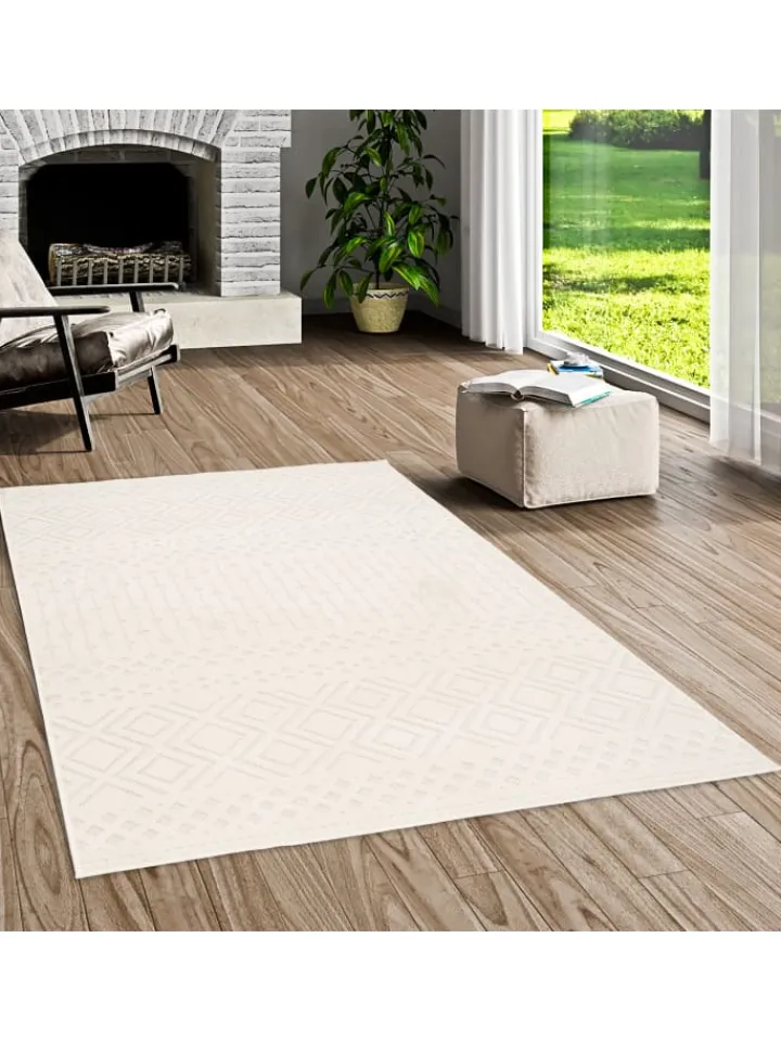 Pergamon Teppiche & Fußmatten<Flachgewebe Teppich Sevilla in Creme