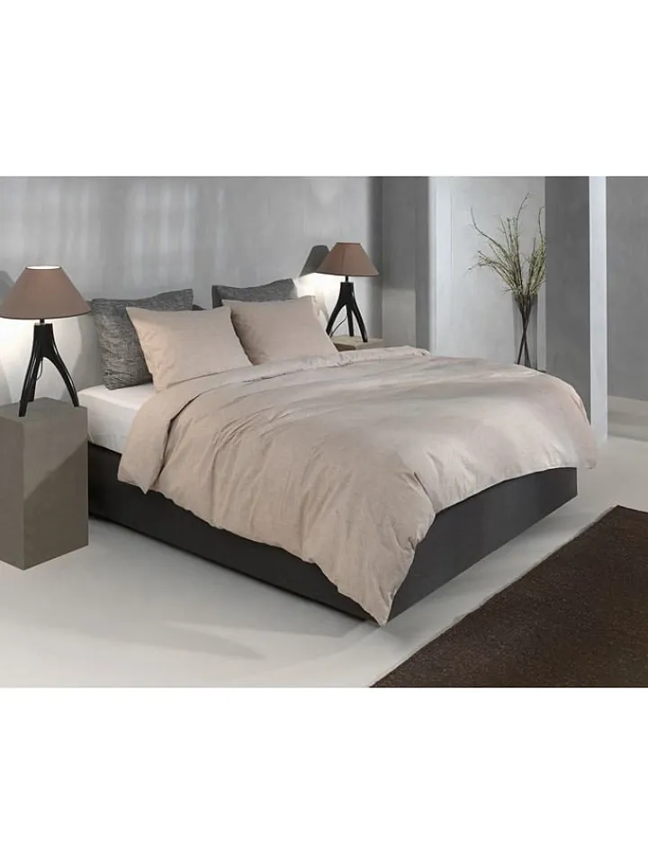 Zo!Home Bettwäsche & Bettwaren<Flanell-Bettwäsche-Set ''Flanella'' in Beige
