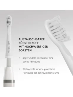 Ailoria Zahn & Mundpflege<FLASH TRAVEL USB-Schallzahnbürste in weiß
