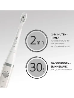 Ailoria Zahn & Mundpflege<FLASH TRAVEL USB-Schallzahnbürste in weiß