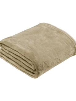 REDBEST Wohndecken & Plaids<Fleece, Microfaser Wohndecke Amarillo in beige