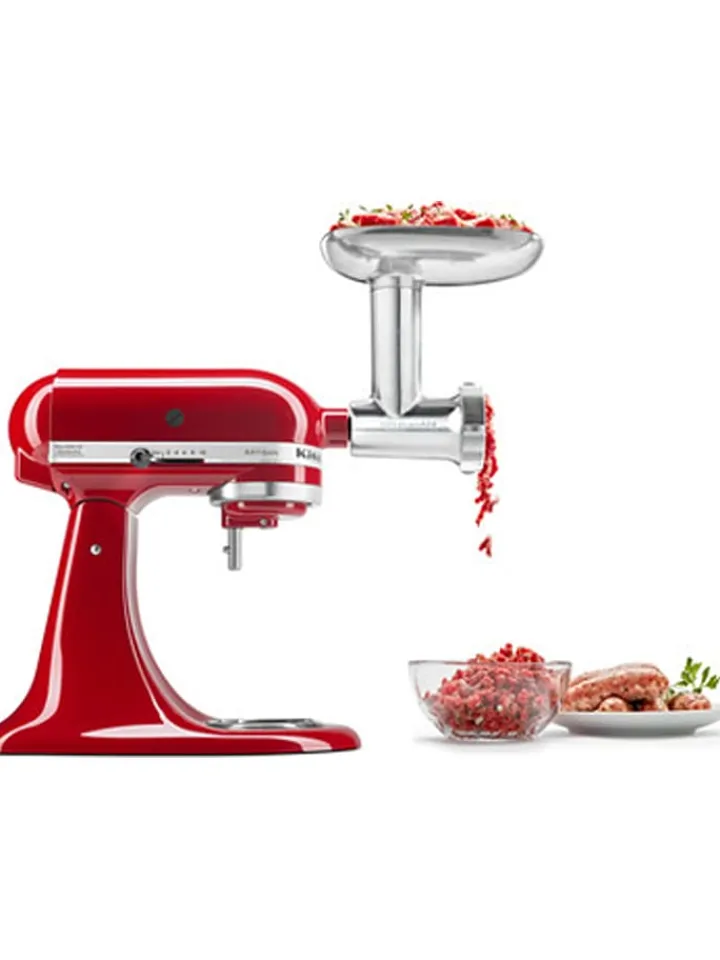 KitchenAid Küchenelektronik<Fleischwolf "5KSMMGA" in Silber