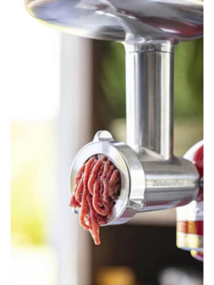 KitchenAid Küchenelektronik<Fleischwolf "5KSMMGA" in Silber