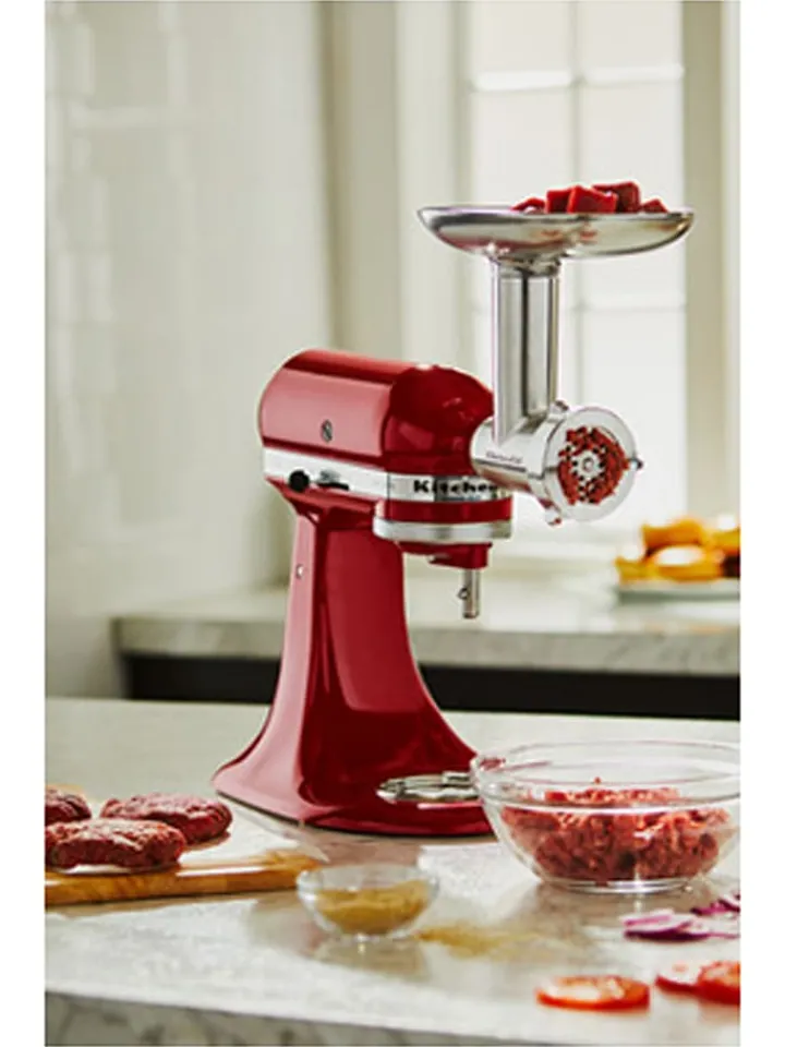 KitchenAid Küchenelektronik<Fleischwolf "5KSMMGA" in Silber