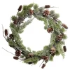 Chic Antique Künstliche Weihnachtsbäume<Fleur Kranz aus Zweigen mit Zapfen in grün