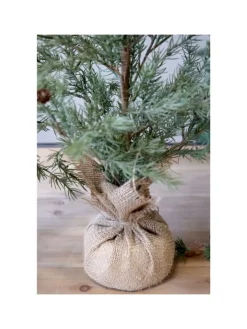 Chic Antique Künstliche Weihnachtsbäume<Fleur Tannenbaum mit Zapfen aus Künstlich in grün