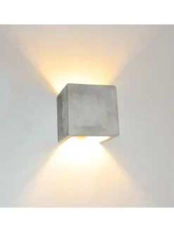 s.LUCE Wandleuchten<Flurlampe Plinth Beton in Grau