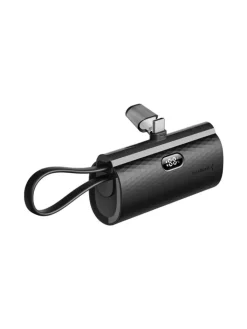 Wisam® Tv & Audio<FORCELL Powerbank 5000mAh USB-C PD 20W Schwarz