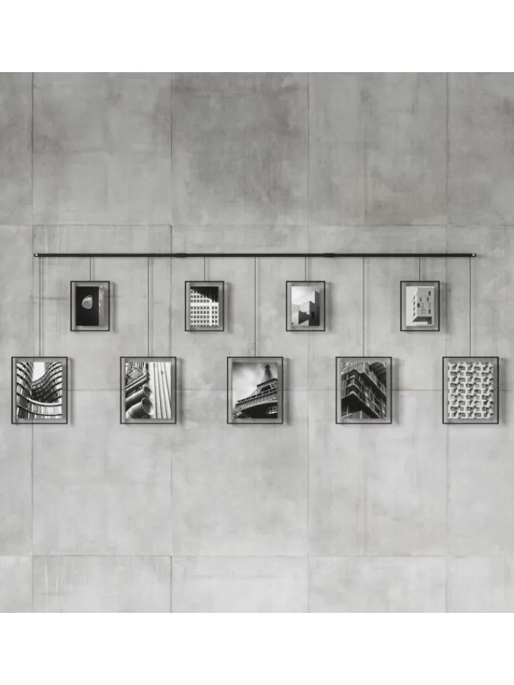 umbra Wanddekoration<Foto Collage Exhibit schwarz 223 x 4 x 77cm in schwarz
