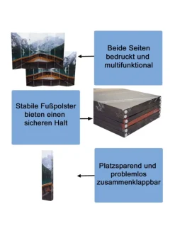MCW Paravents<Foto-Paravent A83, 180x244cm Boot