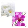 MCW Paravents<Foto-Paravent Bagheria, 180x160cm, Orchidee