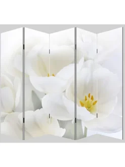 MCW Paravents<Foto-Paravent Bagheria, 180x200cm, Orchidee