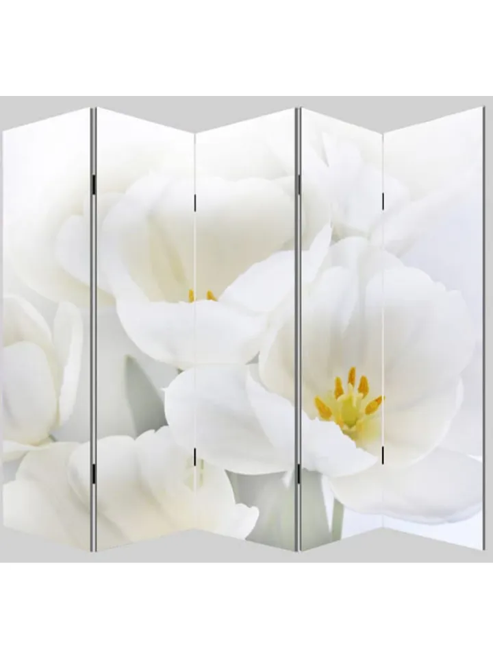 MCW Paravents<Foto-Paravent Bagheria, 180x200cm, Orchidee