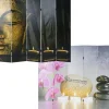 MCW Paravents<Foto-Paravent Buddha, 180x160 cm