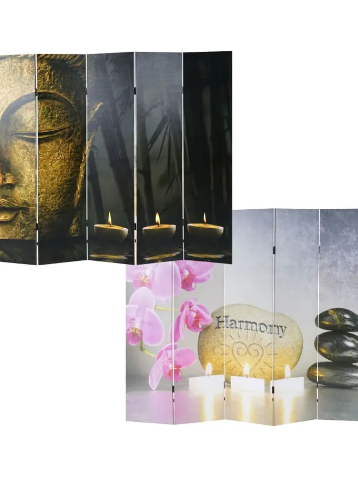 MCW Paravents<Foto-Paravent Buddha, 180x160 cm