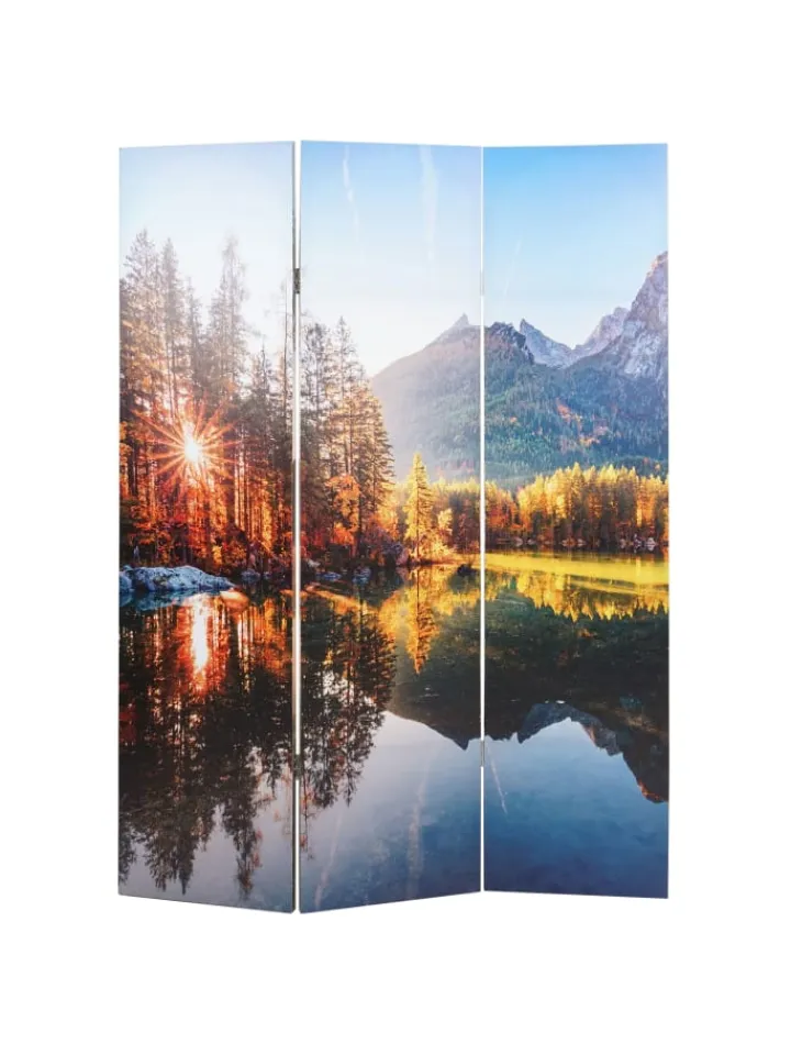 MCW Paravents<Foto-Paravent mit Schallschutz L55, 180x122cm Waldsee