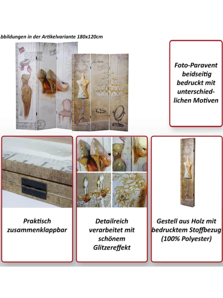MCW Paravents<Foto-Paravent, 180x120cm