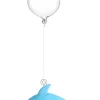 LEONARDO Wohndekoration<Freischwimmer ''Delphin'' in Blau - (L)15 cm