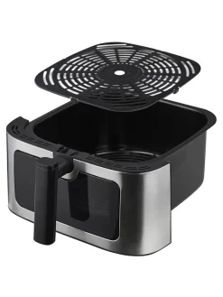 Laguiole Küchenelektronik<Fritteuse in Schwarz/ Silber - 8 l