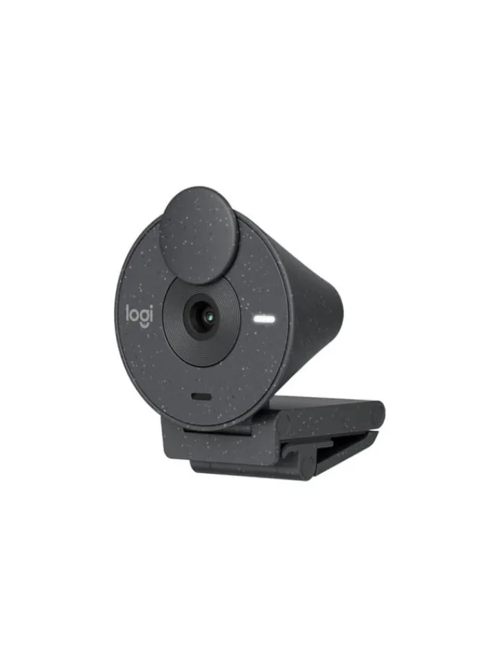 Logitech Foto & Video<Full HD 1080p Webcam BRIO 305 mit integrierter Abdeckblende in Grau