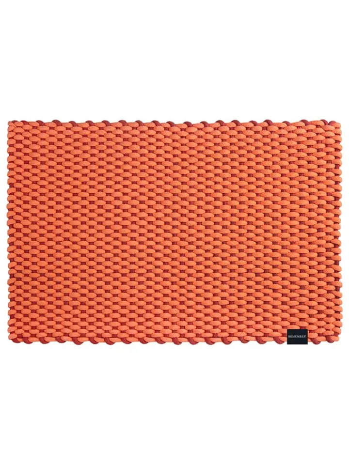 Remember Teppiche & Fußmatten<Fußmatte "Lida" in Koralle - (L)90 x (B)58 cm