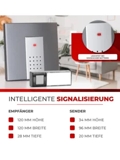 Heidemann Smarthome & Wetterstationen<Funkempfänger HX Square