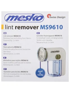 mesko Bügeleisen|Klima & Haushalt<Fusselentferner "MS 9610" in Weiß