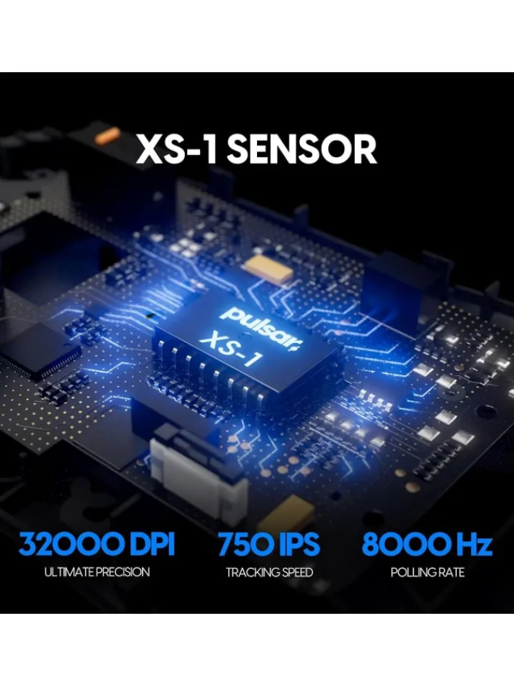 Pulsar Tablets, Konsolen & Elektronisches Spielzeug<Gaming Gears X2A v3 ES kabellose Maus 32000 DPI 750 IPS XS-1-Senso black
