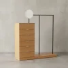 KADIMA DESIGN Garderoben<Garderobe Eiche-Dekor 145x165x40 cm Flurgarderobe Modern,