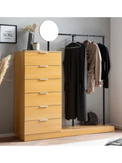 KADIMA DESIGN Garderoben<Garderobe Eiche-Dekor 145x165x40 cm Flurgarderobe Modern,