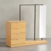 KADIMA DESIGN Garderoben<Garderobe Eiche-Dekor 145x138x40,5 cm Flurgarderobe Modern,