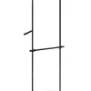 IDOMYA Essentials Regale & Schränke|Garderoben<Garderobe in Schwarz - (B)112 x (H)278 cm