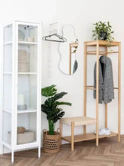 House Nordic Garderoben<Garderobe "Trento" in Weiß - (H)82 cm