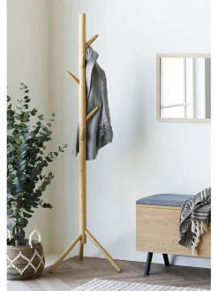 House Nordic Regale & Schränke|Garderoben<Garderobe "Wanaka" in Hellbraun - (H)163 x Ø 50 cm