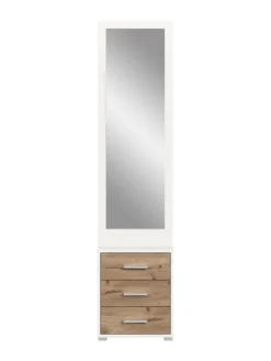 xonox.home Möbel-Sets<Garderobenkombination (B/H/T: 45x190x38 cm) in Nox Oak Nachbildung