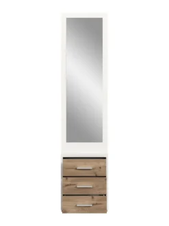xonox.home Möbel-Sets<Garderobenkombination (B/H/T: 45x190x38 cm) in Nox Oak Nachbildung