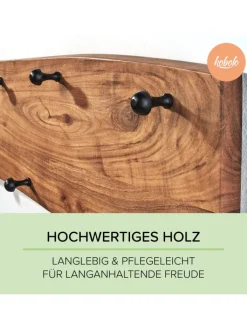 kobolo Garderoben<Garderobenpaneele LUDWIG9 in Braun