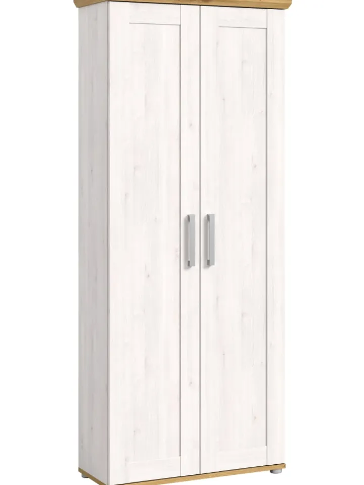 xonox.home Garderoben<Garderobenschrank (B/H/T: 80x196x39 cm) in Sibiu Lärche Nachbildung