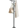 COSTWAY Wäschekörbe & -Ständer<Garderobenständer 175cm in Grau